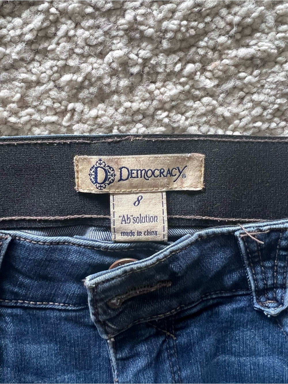 Democracy Ab solution  Dark Blue Skinny Jeans - Women's